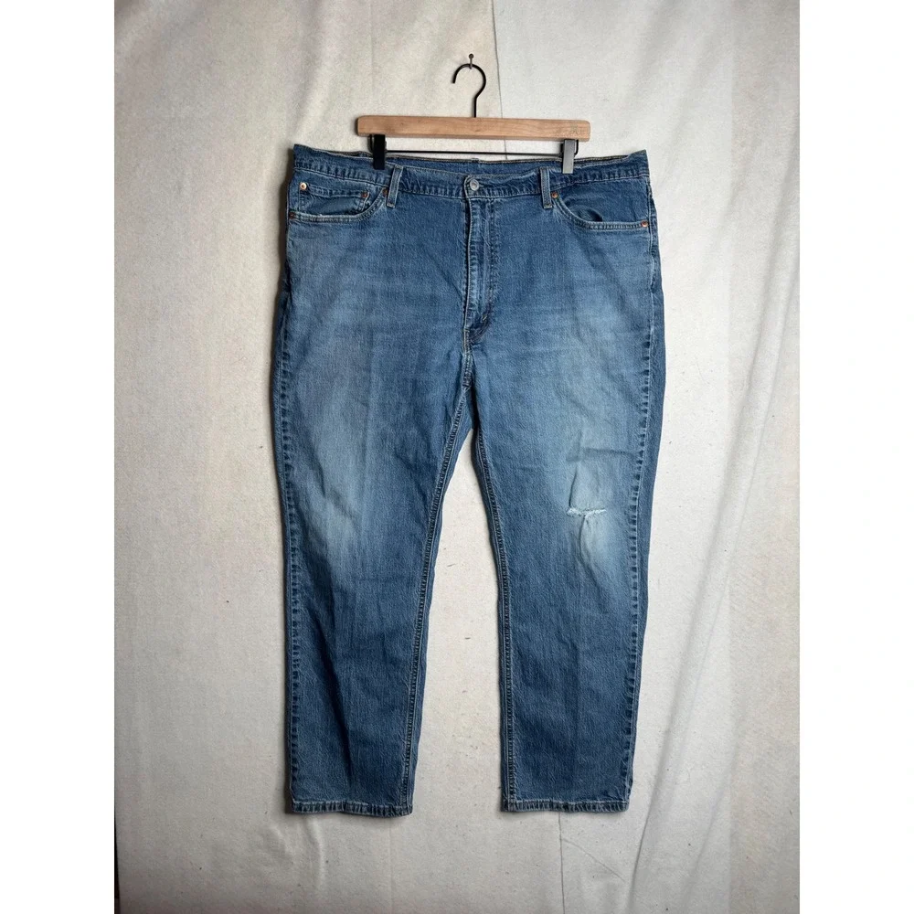 Levi's 541 Athletic Taper Mens Jeans 42x30 Medium Wash Blue Denim 18181-0222